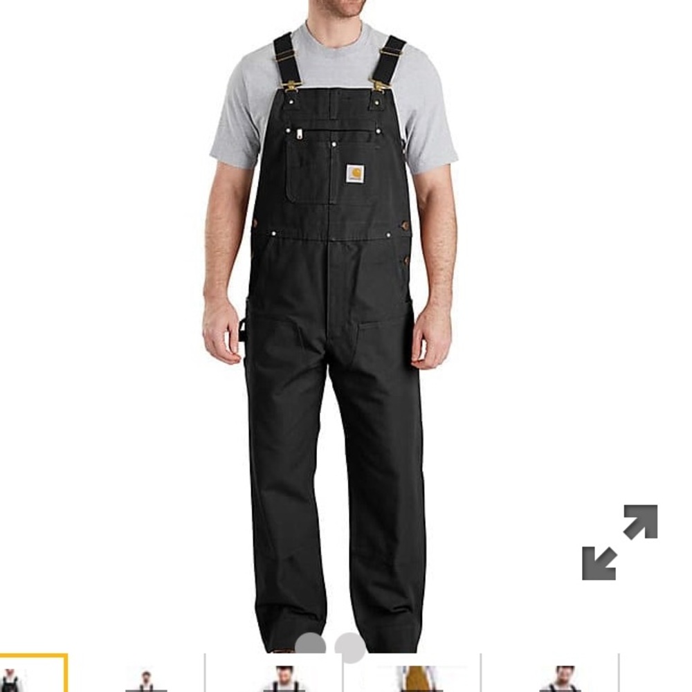 Carhartt Relaxed Fit Duck Bib Overalls